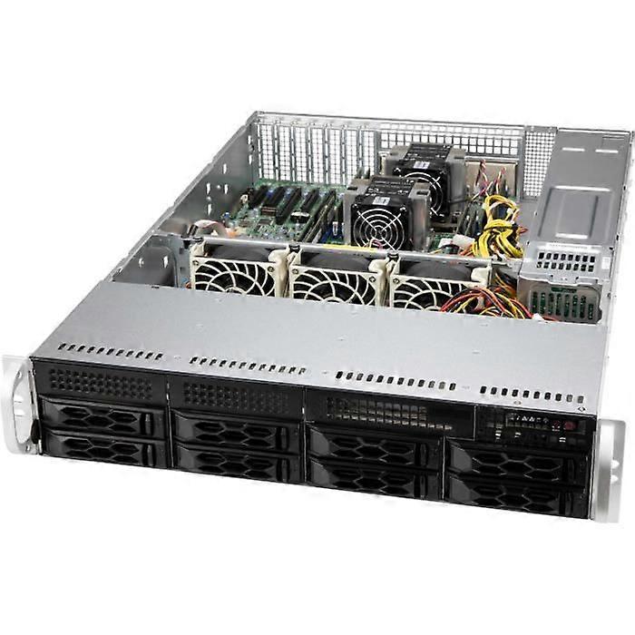 Central unit - Supermicro - CSE-LA25TQC-R609LP - 600 W - 2 internal bays - 8 expansion bays