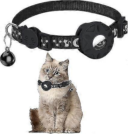 Collar, Airtag Collar for Cat, Cat Collar Accessory Compatible with Airtag Apple, Cat with Bell and Safety Buckle, for Kittens and Puppies, Making It
