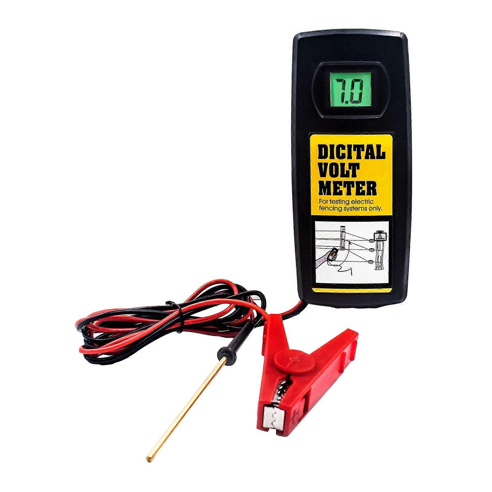 Electric Fence Voltage Tester 9.9kv Electric Fencing Tester for Home Garden