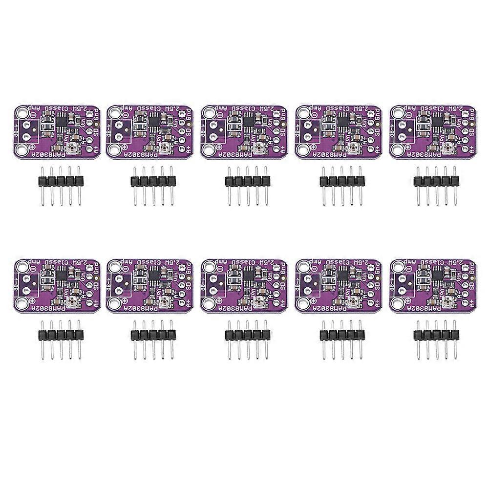 Variable Gain Amplifier, Mono Amplifier, High-Efficiency Class D For High-Quality Audio Applications (10Pcs)