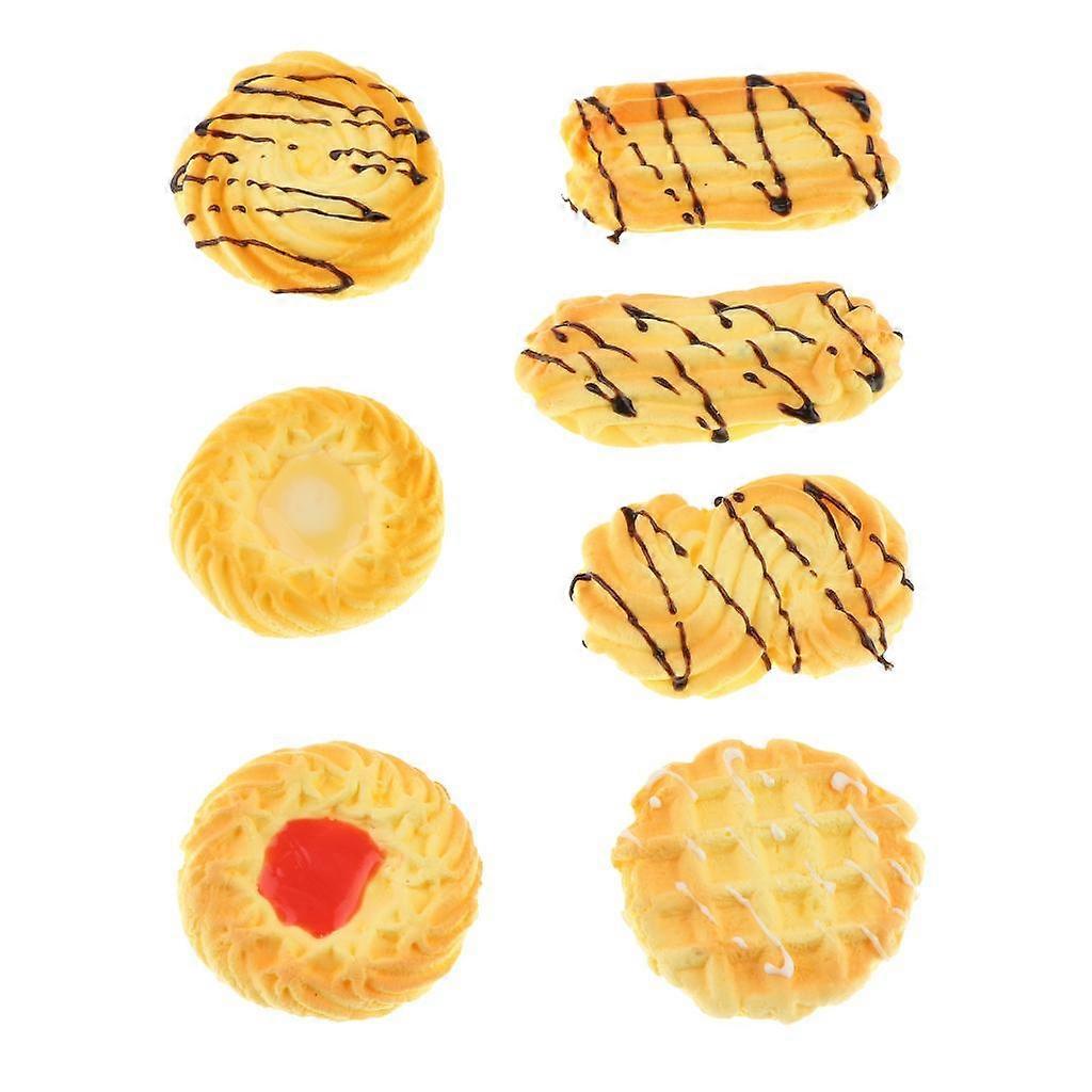 Artificial Biscuits Model Simulation Food Home Kitchen Photography Props Decor ,