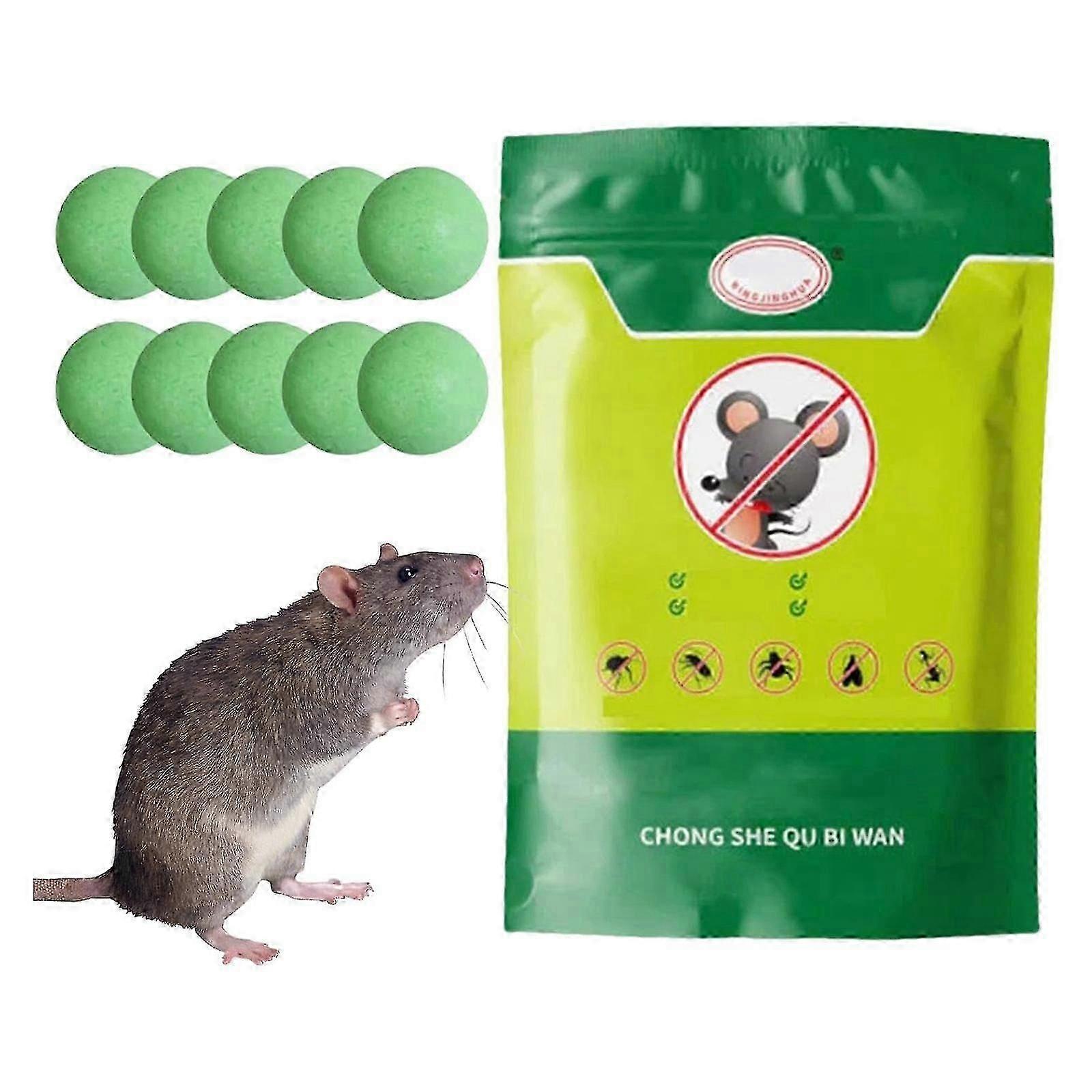 Rodent Repellent 10pcs/25pcs, Mouse Rats Deterrent Pills, Safety for Humans & Pets for Mosquito Mice Repellent Pills