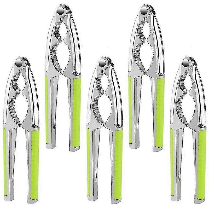 5 PCS Crab Cracker Seafood Tool Set and Tool Set Crab Legs Lobster Cracker Nuts Cookies Home Opener