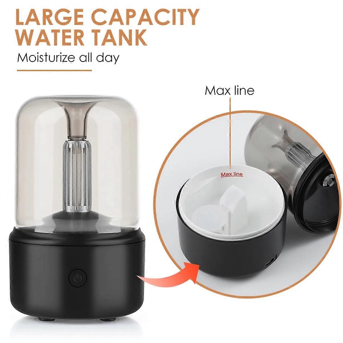 Portable Mini Aroma Diffuser USB Air Humidifier Essential Oil,A