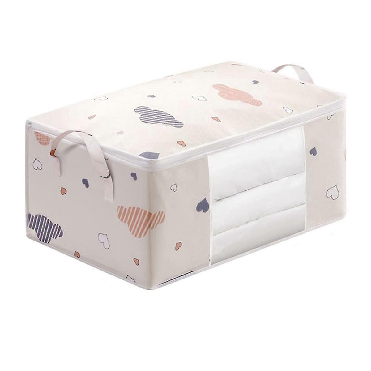 Storage Bag, Clothes Storage Comforter Storage Bag,B