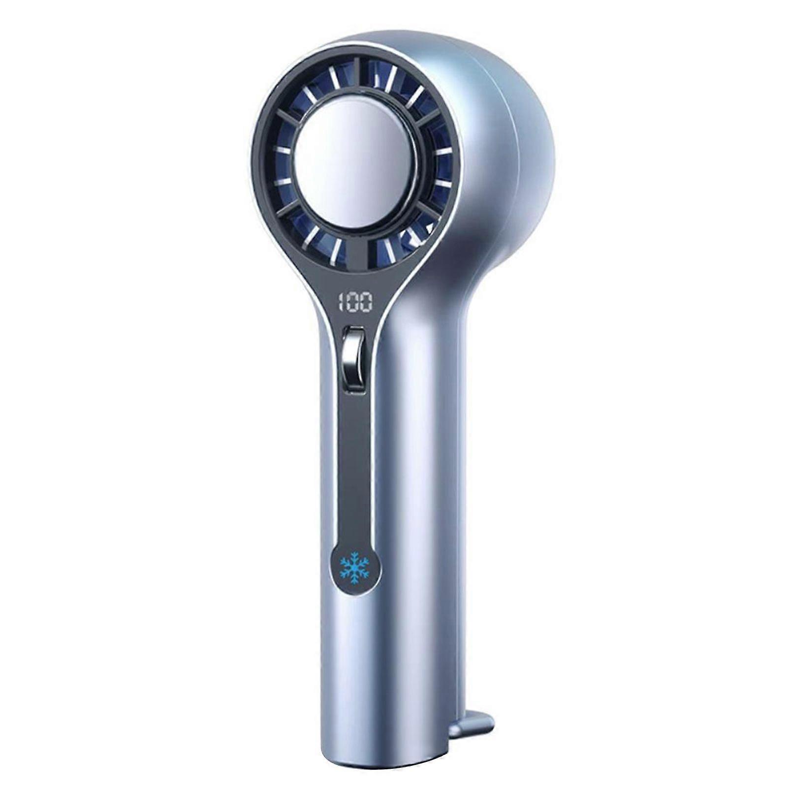 Mini Handheld Fan 1-100 Speed Adjustables Low Noise Cold Fan for Office