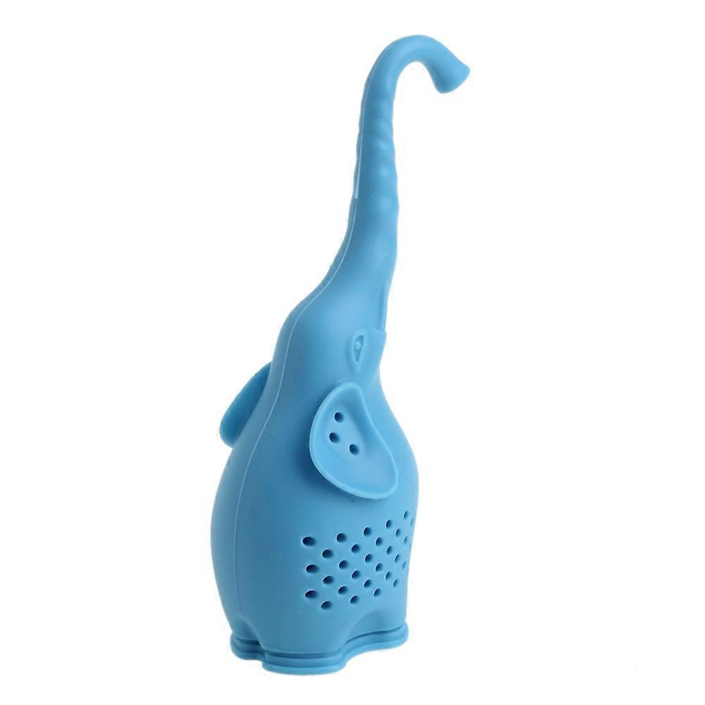 Silicone Animal Elephant Mug Cup Loose Shape Leaf Herb Spiece Filter Tea Infuser  Multi