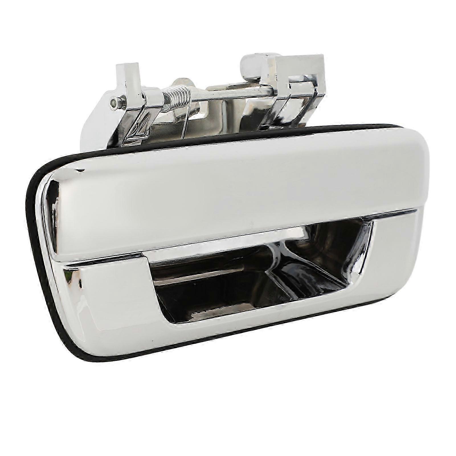 Chrome Tail Gate Handle Replacement without Key Hole for Isuzu DMAX 2002 - 2011