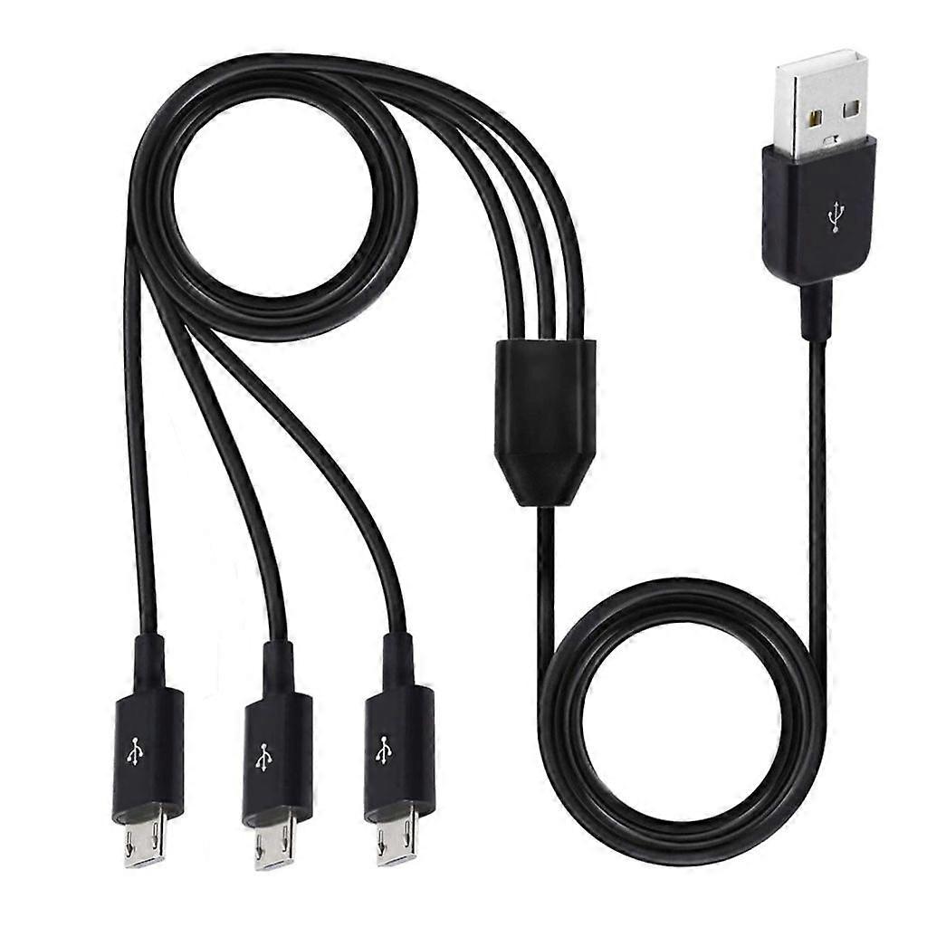 Micro USB Splitter Cable Data Sync Adapter Cable Split Micro USB Connection