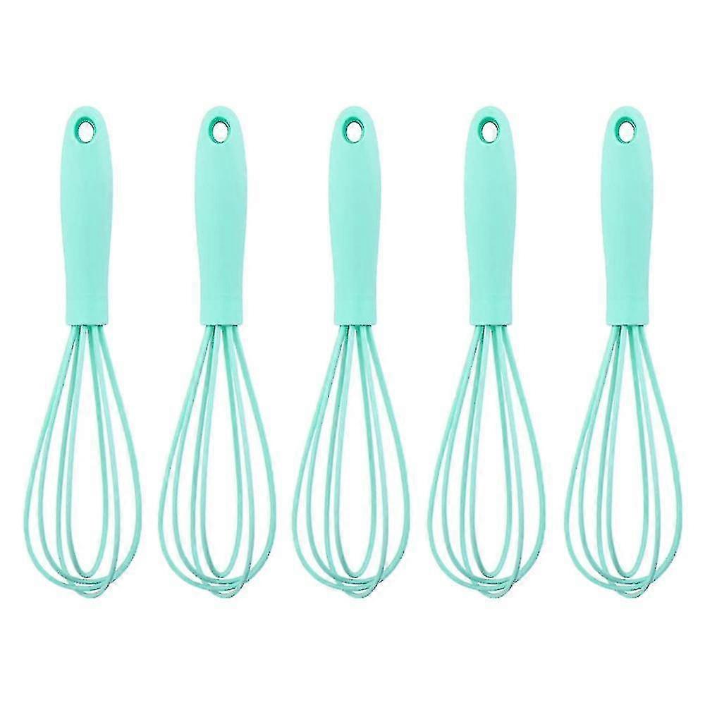 5-Piece Mini Silicone Whisk Set for High-Performance Cooking