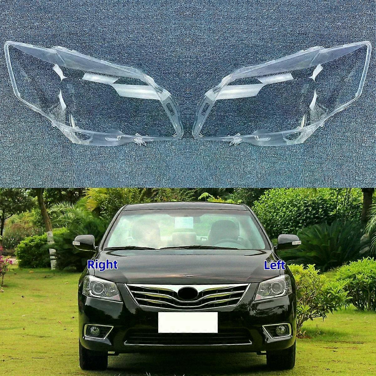 High qualityFor Toyota Camry 2013 Headlight Housing Shell Lampshade Transparent Headlamp Cover Plexiglass Replace Original Lens