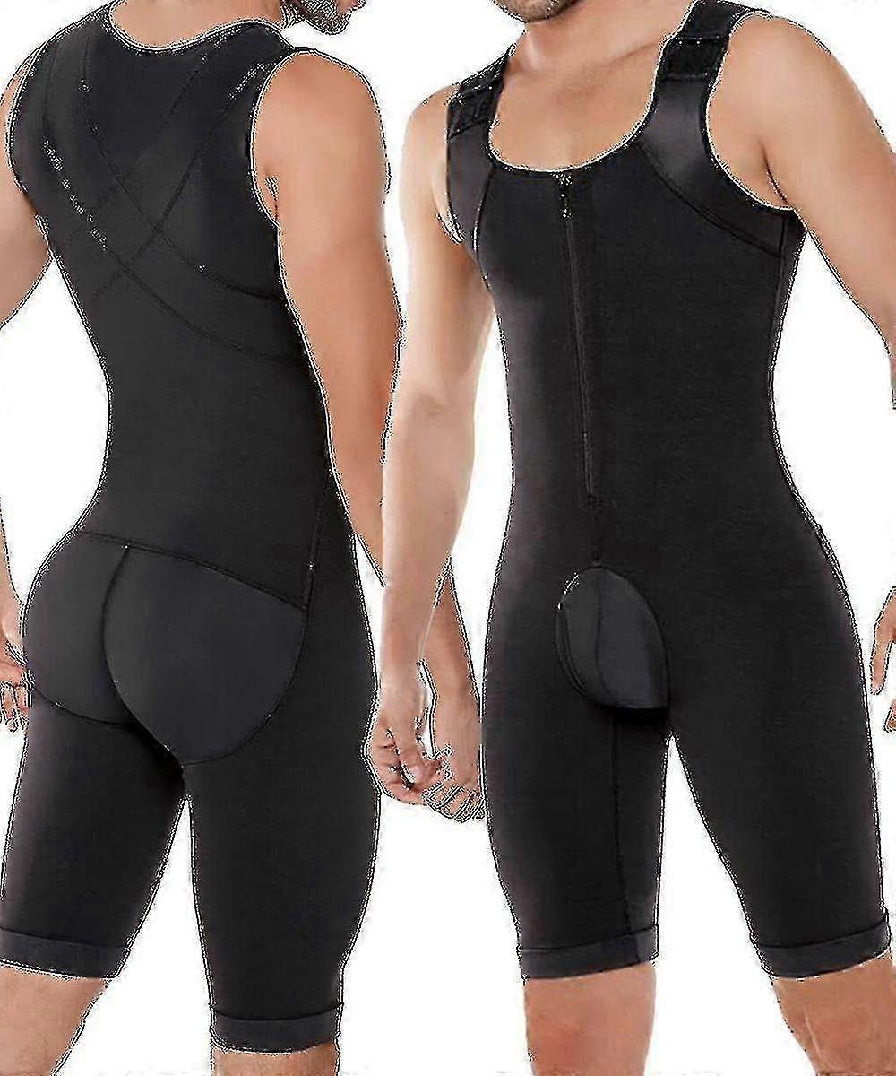 Body Shaper For Men Slimming Compression Garment And Post Surgical Shapewear,plus Size