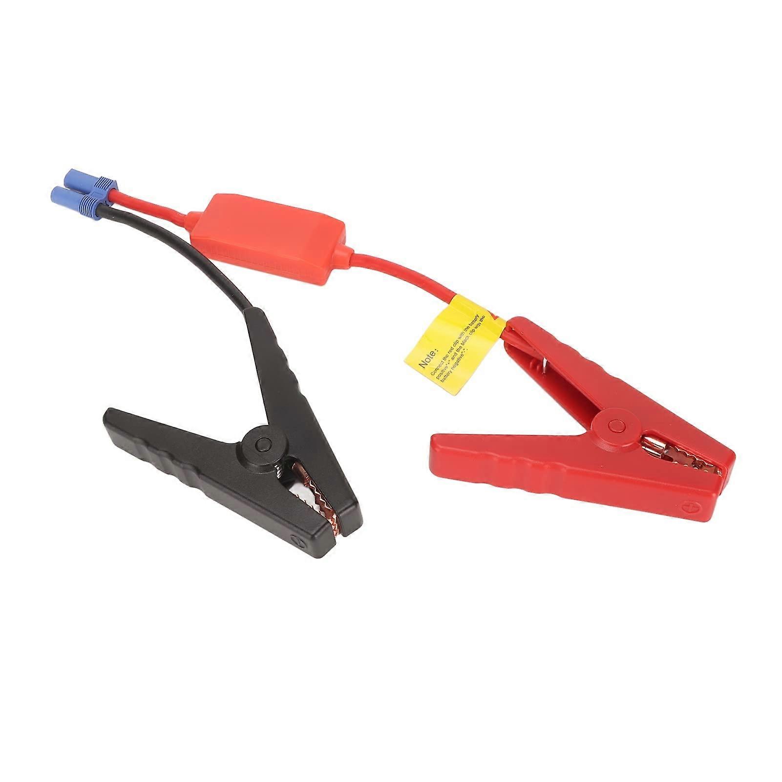 Starter Cable, 10 AWG Car Battery Jumper Cable EC5 Male Plug Easy to Wire Compact ABS for Automotive Power Supply