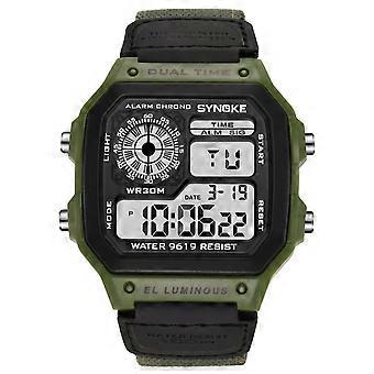 PANARS Digital Watch Men's Watch Business 5BAR Waterproof Stainless Steel Strap Wristwatch Men Gifts Relogio Masculino NEW