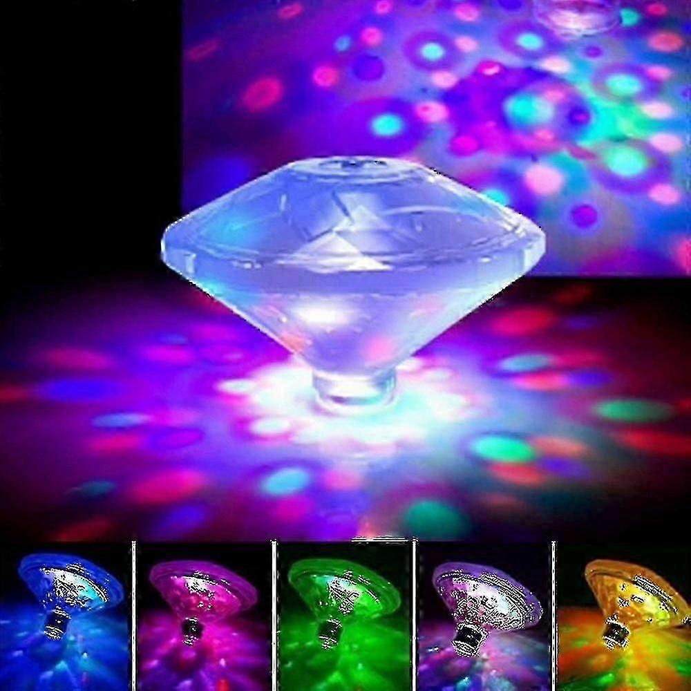 LED Disco Party Light Floating Light RGB Submersible Luminous Show