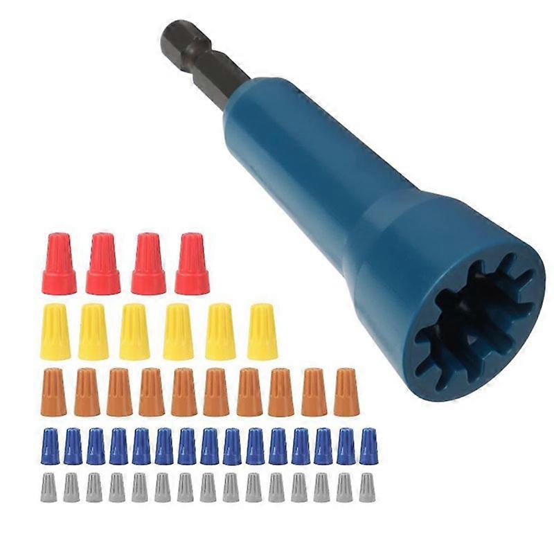 Wire Twisting Tool, Twist Wire Connectors with 1/4Inch Chuck A