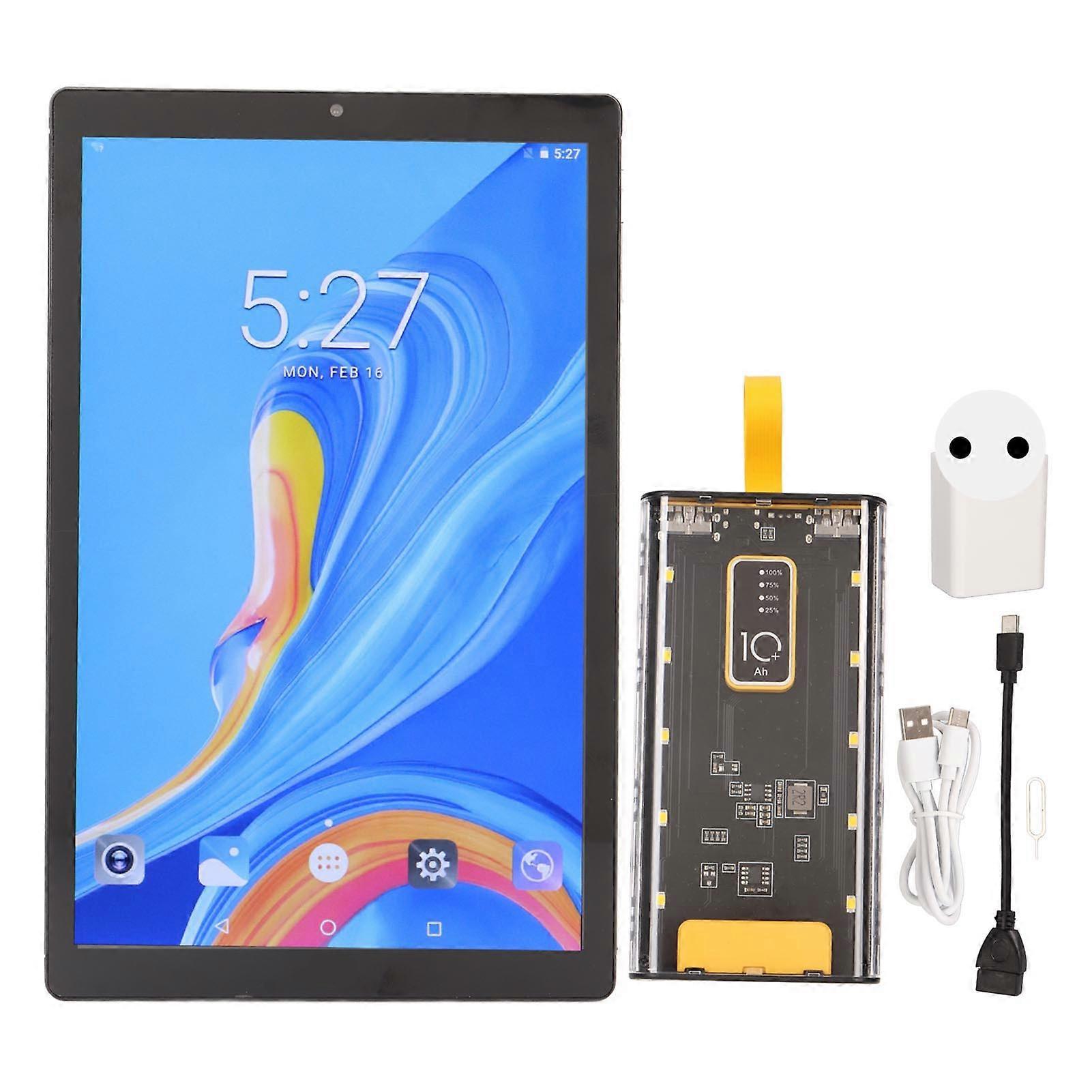 for Android 12 Tablet 10.1 Inch 6GB 128GB 1960x1080 2MP 5MP Dual Camera MT6735 10 Core CPU Tablet