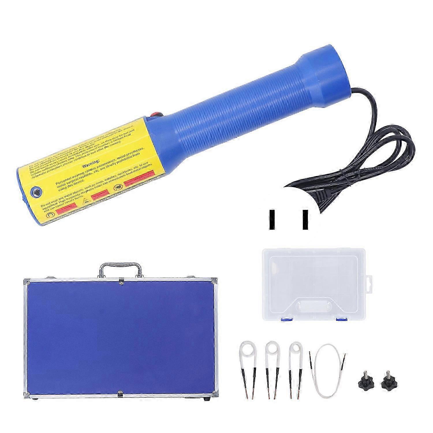 Magnetic Induction Heater Kit 1500w Flameless Handhled Rusty Screw Nut Heating Removal Tools With 4p