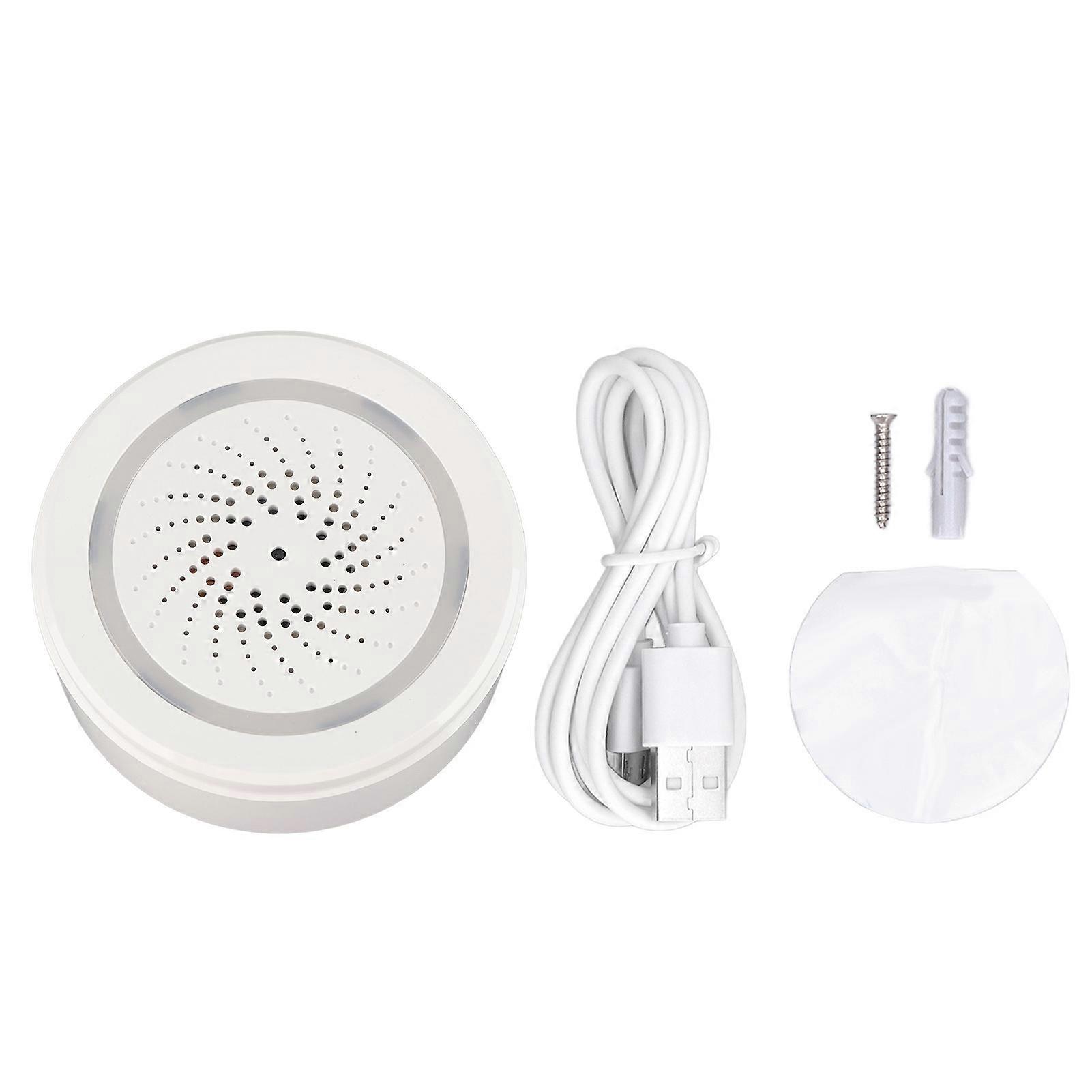 Siren Alarm App Control 90db Wireless Impact Resistant Sound Light Alarm TUYA for Home Restaurant