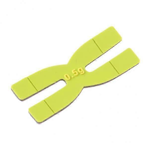 2x Durable Tennis Golf Shape Weight Strips
