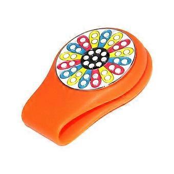 2x Golf Hat Clip Clips Ball Location Maker Accessory