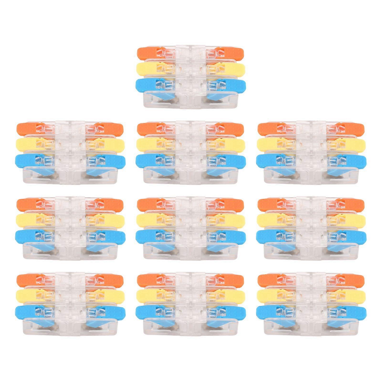 2025 Latest Model  10Pcs Lever Wire Connector Electrical Quick Wiring Connect