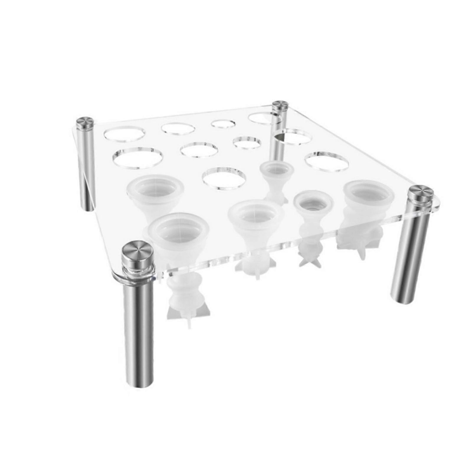 Game Set Accessory Chess Pieces Holder Delicate Game Pieces Creation Stands for Silicone Chess Molds Craft Tools
