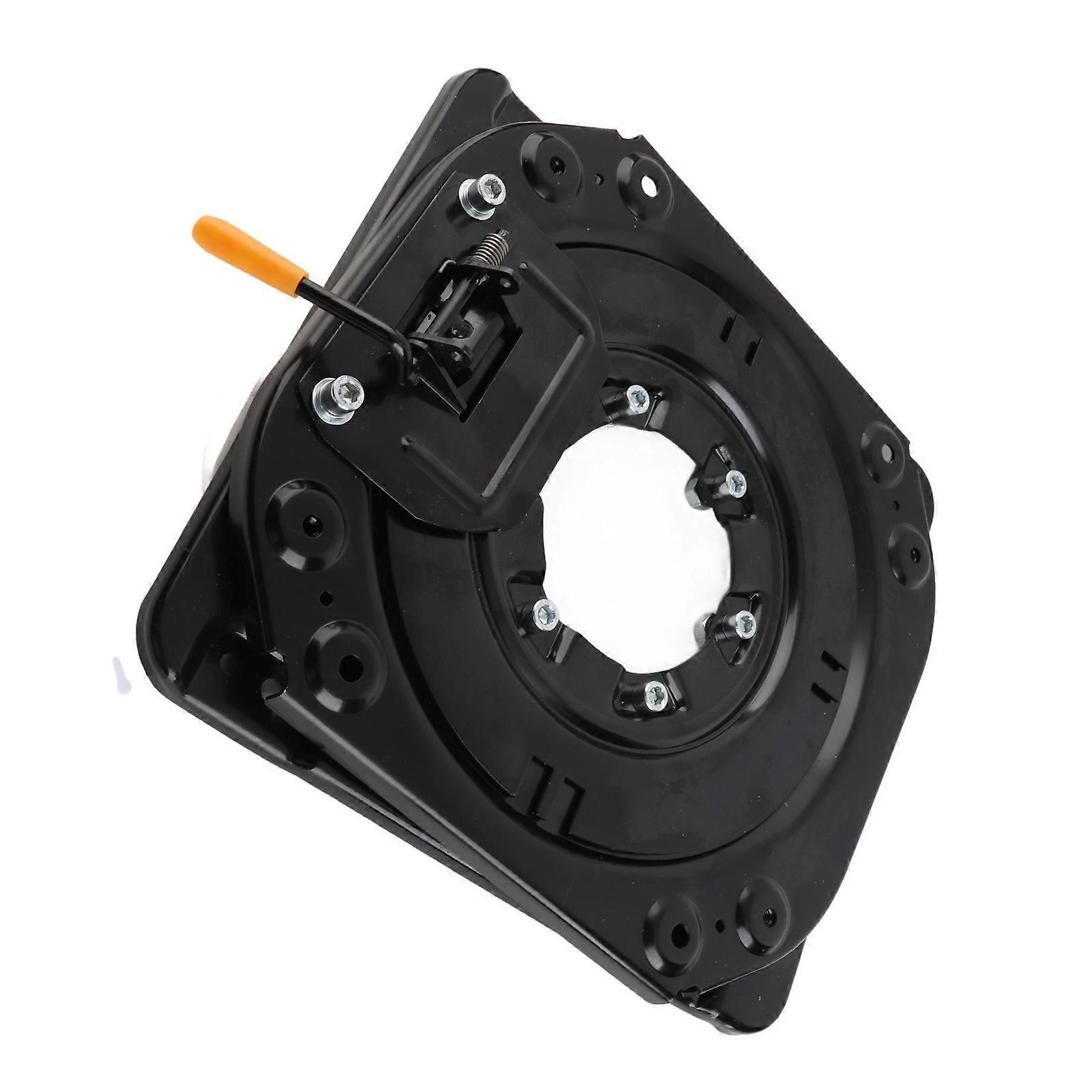 Base de siège d’auto pivotante en acier inoxydable robuste Remplacement de la base de chaise pivotante rotative à 360 degrés pour véhicule utilitaire de VR 