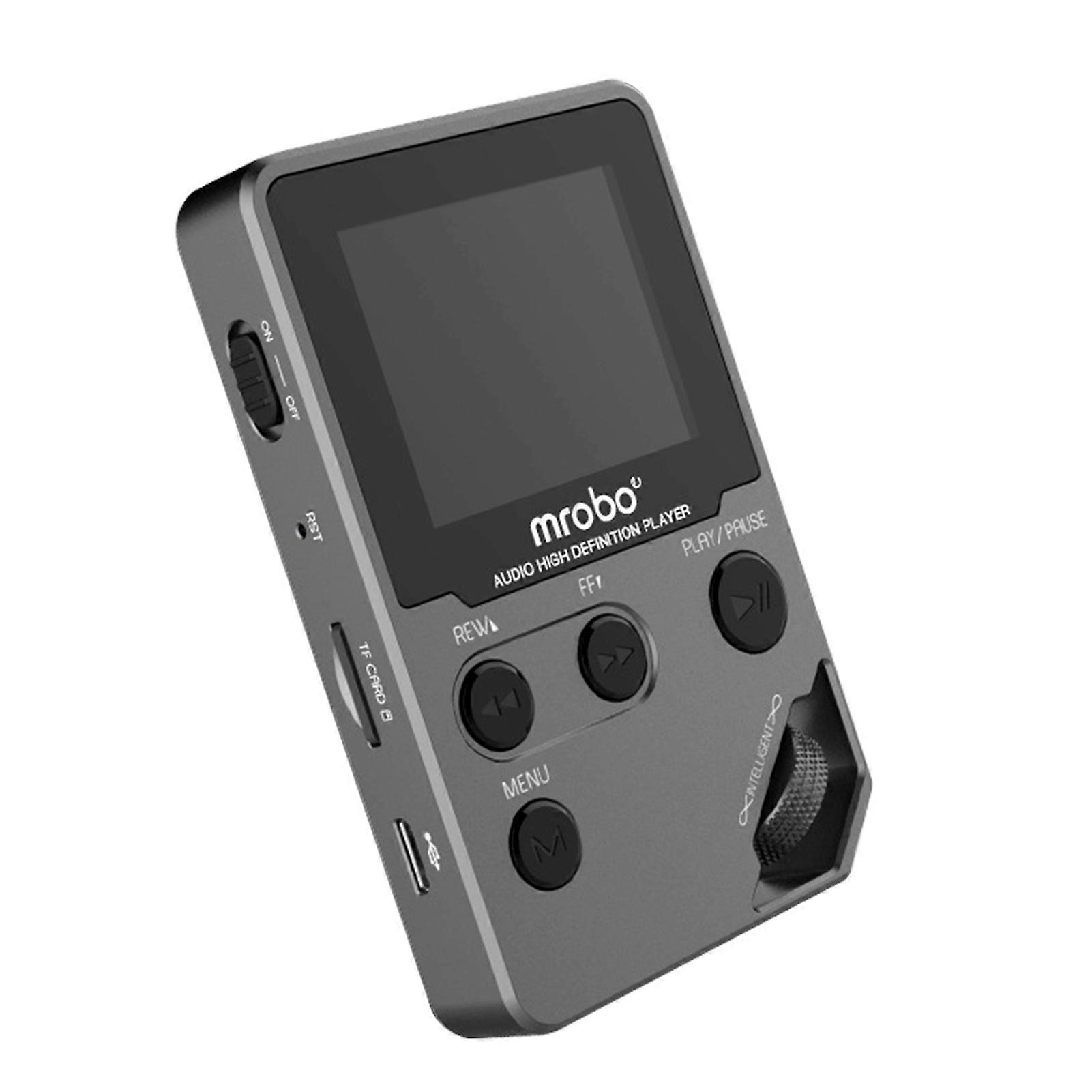 HiFi Lossless Music Player - Bluetooth, 60H Playtime, 1.8" TFT Display, Portable MP3