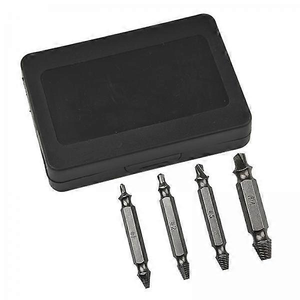 4xDamaged Screw Extractor Drill Bit Set Damaged Bolt Remover 3106A 4pcs