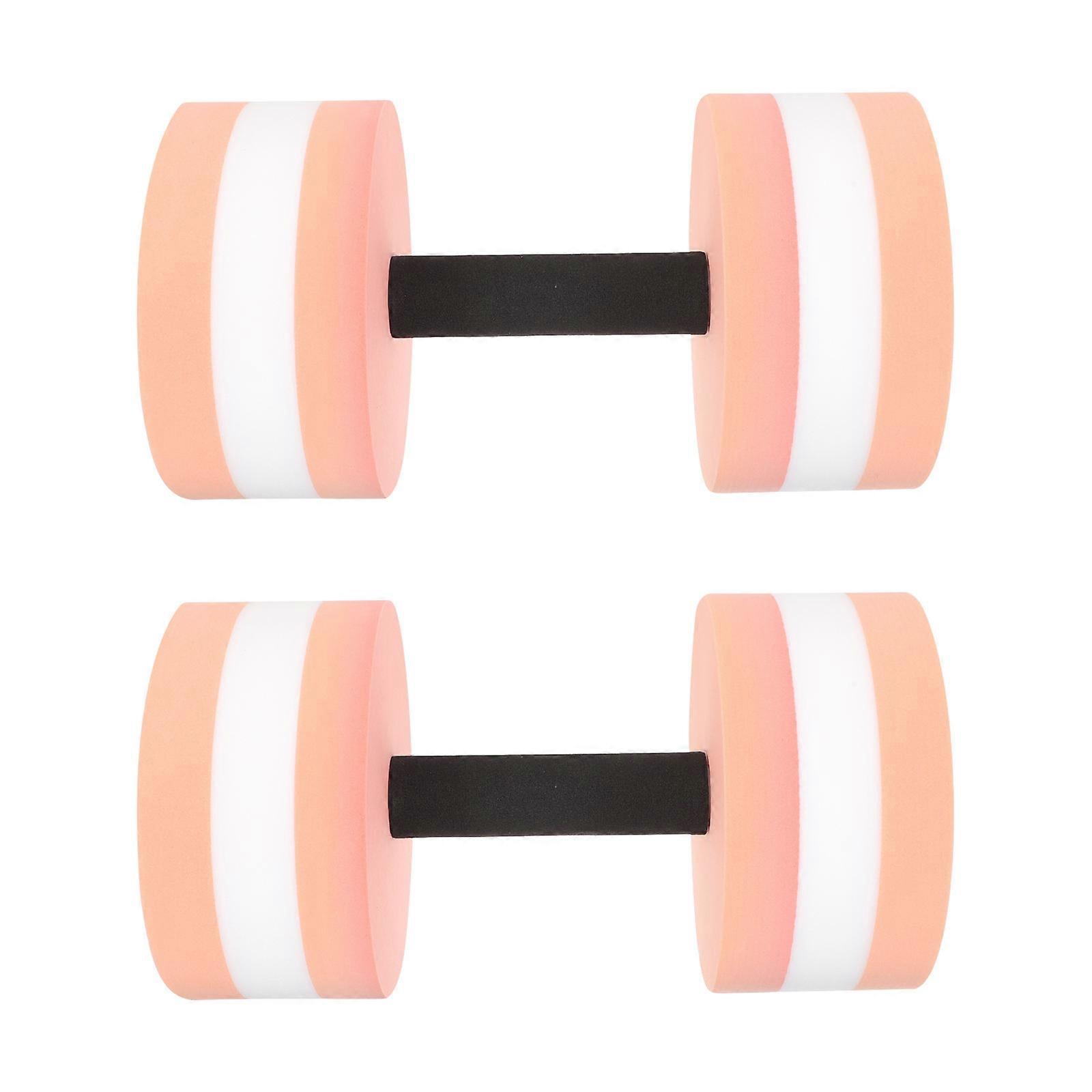 Portable Water Dumbbells Set of 2 Eva Floating Weights for Aquatic Exercise Swimming Training Water Aerobics Enhancing Strength and Balance for Adults