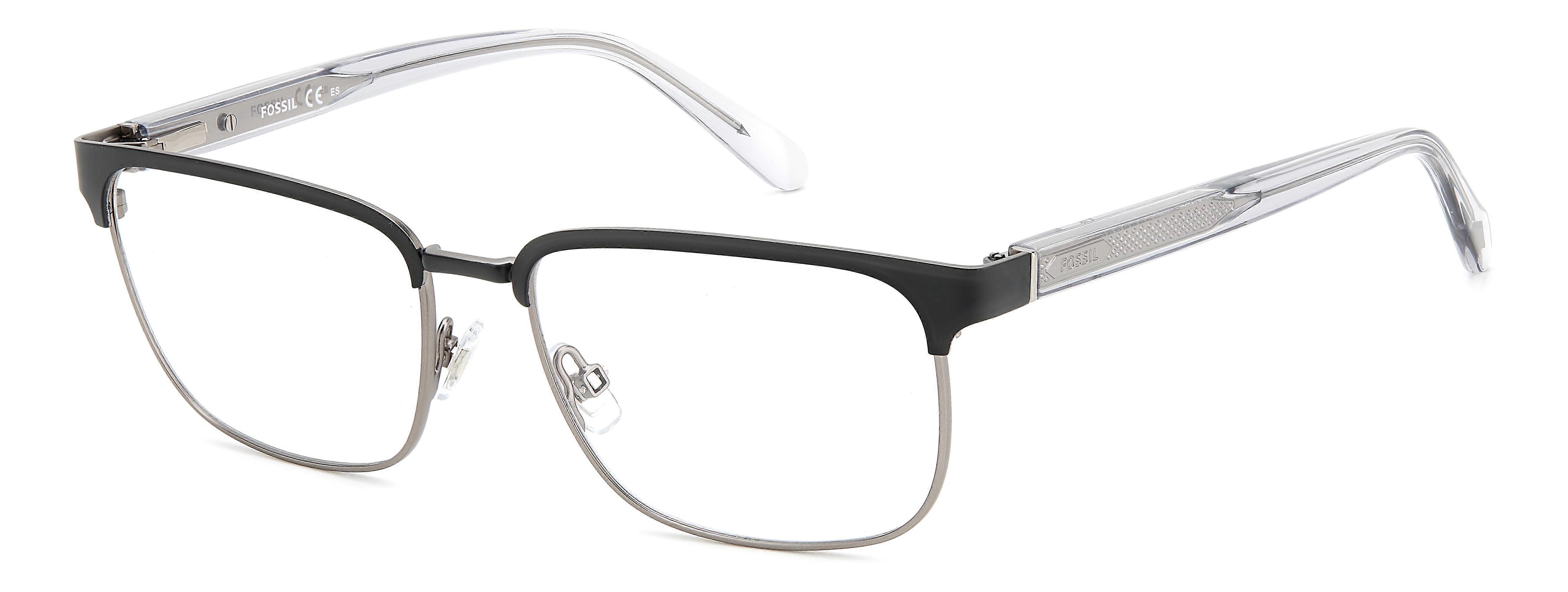Eyewear Frames FOSSIL FOS 7146/G RZZ MATTE BLACK DARK RUTHENIUM 54/17/140 MAN