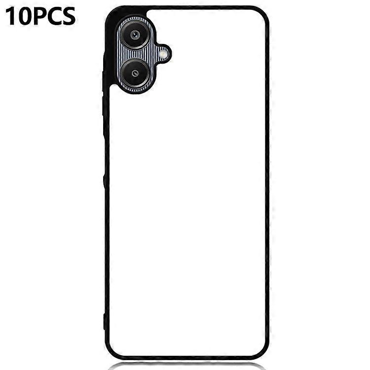 10Pcs / Pack Compatible For Samsung Galaxy A06 Case PC + TPU Phone Cover Support Heat Transfer Printing