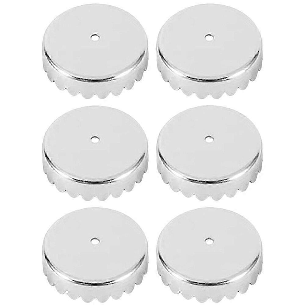 6pcs Magnetic Soap Drain Rack Caps for Stainless Steel Soap Holders in Bathroom Supplies