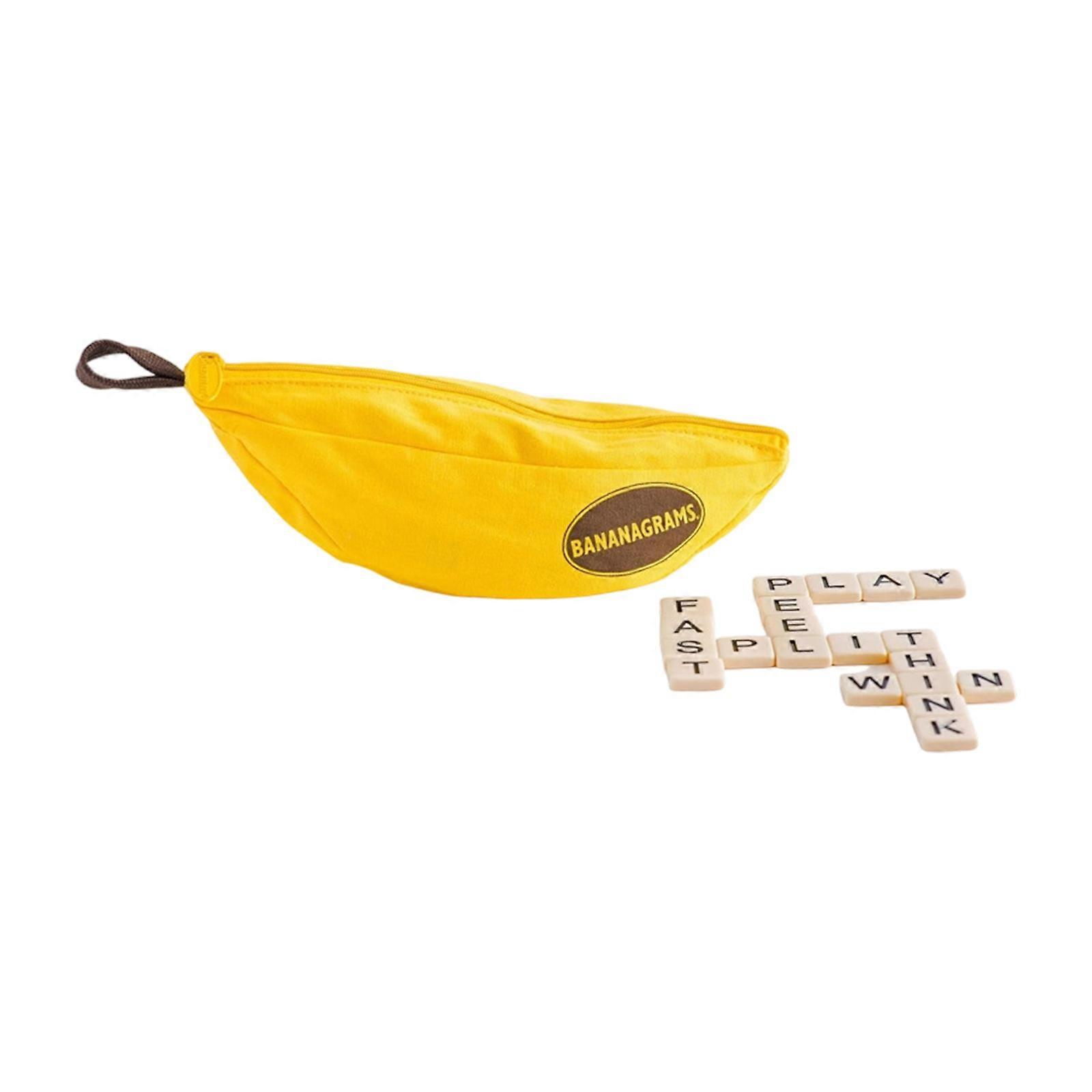 Compact Spelling Challenge Spelling Game In Banana Pouch Perfect For On The Go Fun