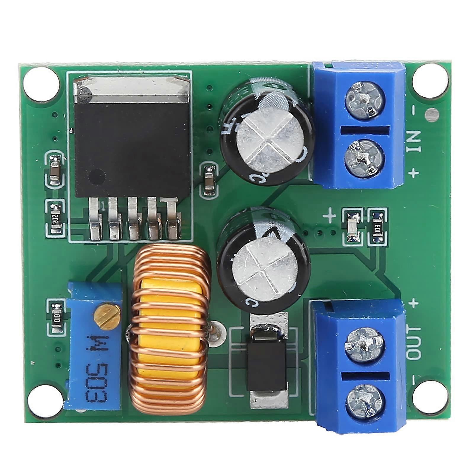 DC DC Adjustable Boost Module Board 3V 5V 12 V to 19V 24 V for High Power Amplifier, Resin Material