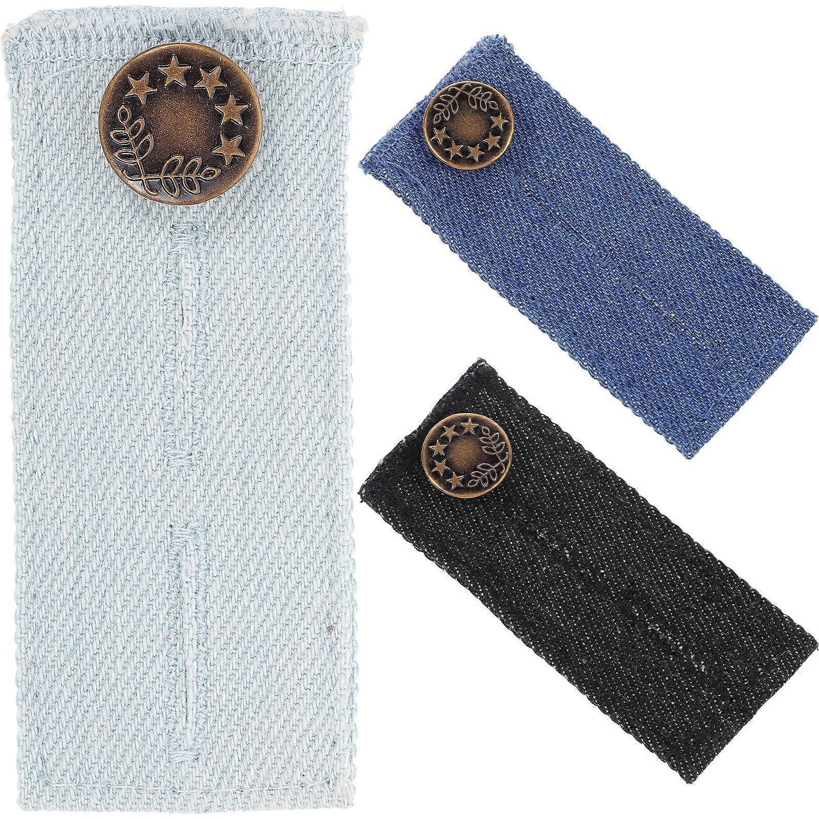 Stretchable Waist Extender, Simple Button Expander for Maternity Wear