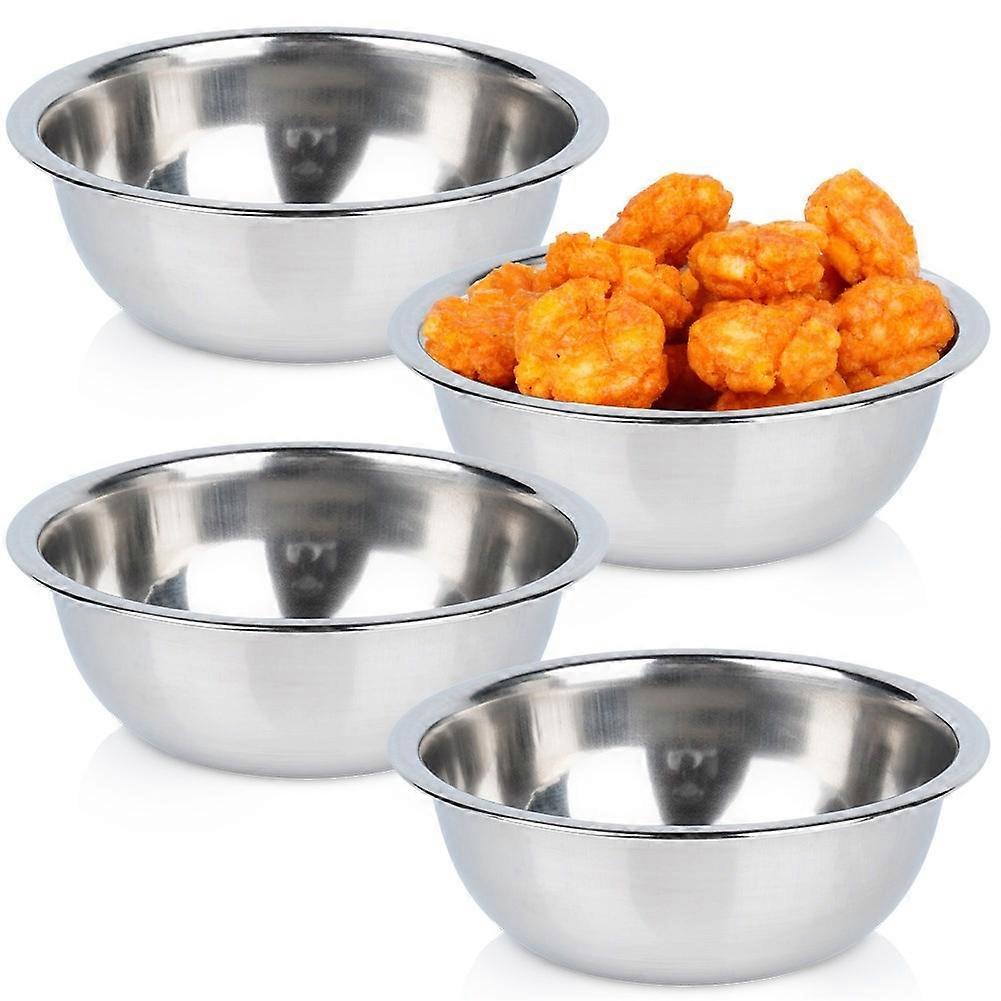 Cuencos de acero 250 ml 4 uds.