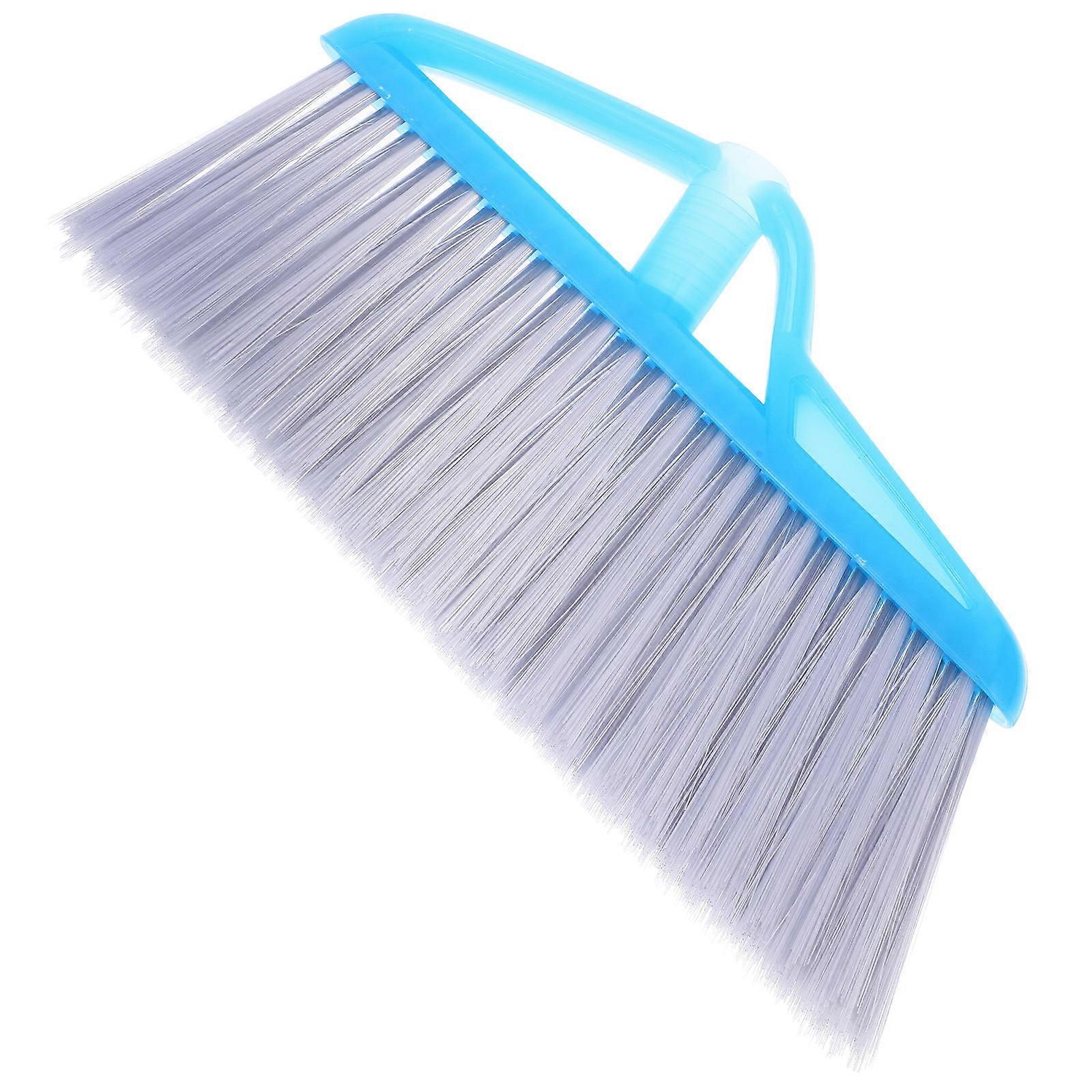 Heavy Duty Blue Push Broom Head Replacement for Indoor Outdoor Cleaning – Easy Install, Versatile Use on Kitchen, Patio & Garage Floors