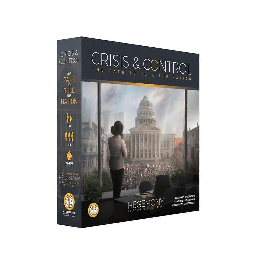 Hegemony: Crisis & Control Expansion - Add New Automas & Modules, Solo Play, Unique Asymmetric Card Driven Game Board Game, Ages 14+, 1-4 Players