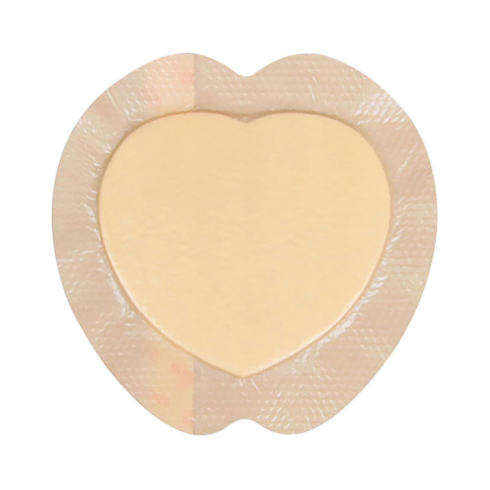 Sacral Silicone Foam Dressing With Border for Ulcer and Pressure Ulcer, Suitable for Butt Bed Sore, High Absorbency for Effective Removal, 1