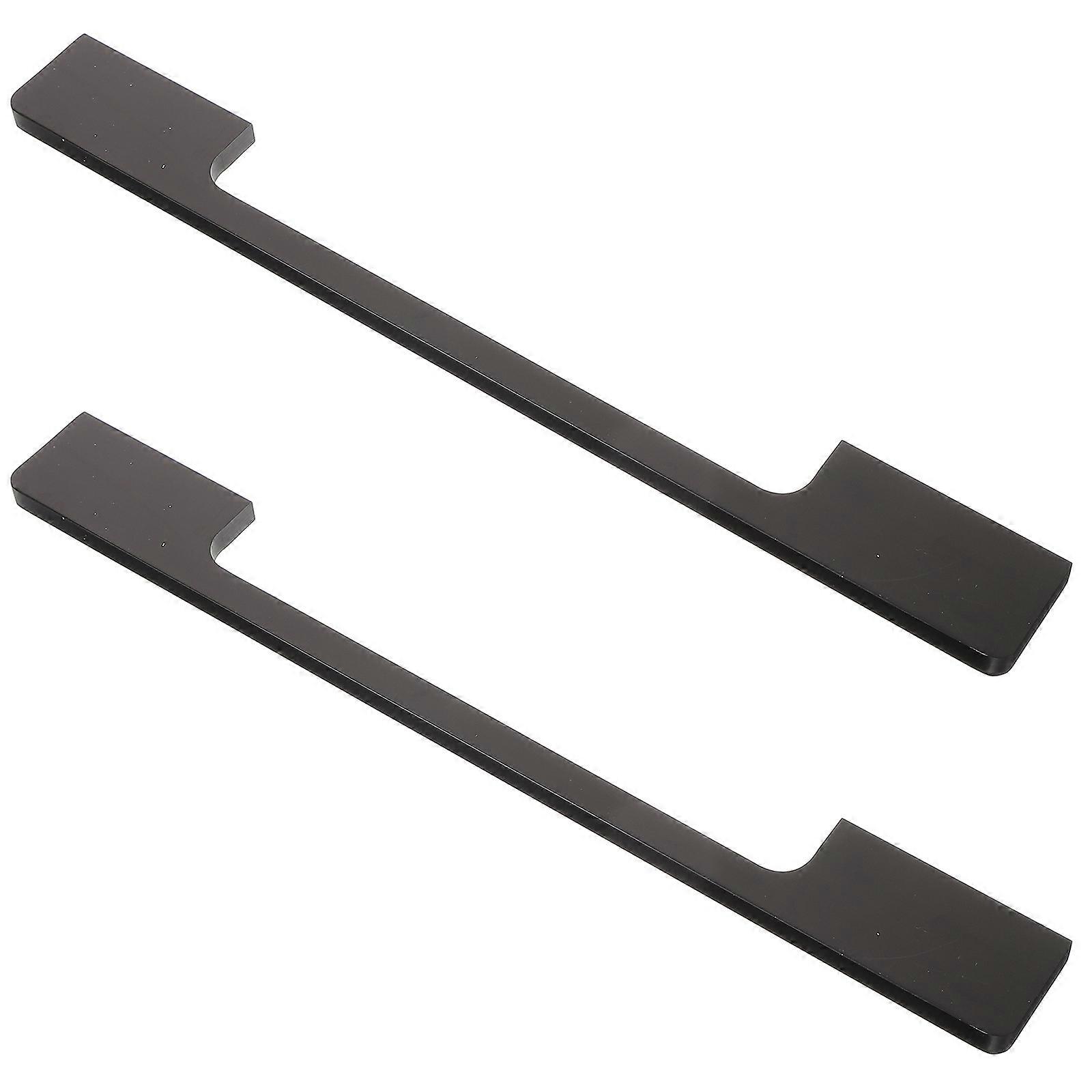 2pcs Ergonomic Long Cabinet Handles for Cupboard Dresser Wardrobe – Durable Design, Smooth Finish, Comfortable Grip