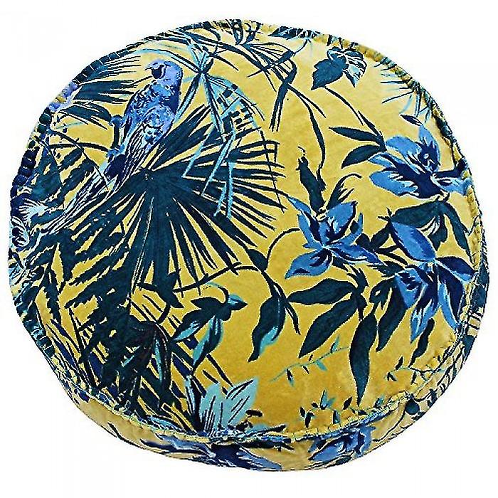 Riva Home Amazon Jungle Round Cushion Cover