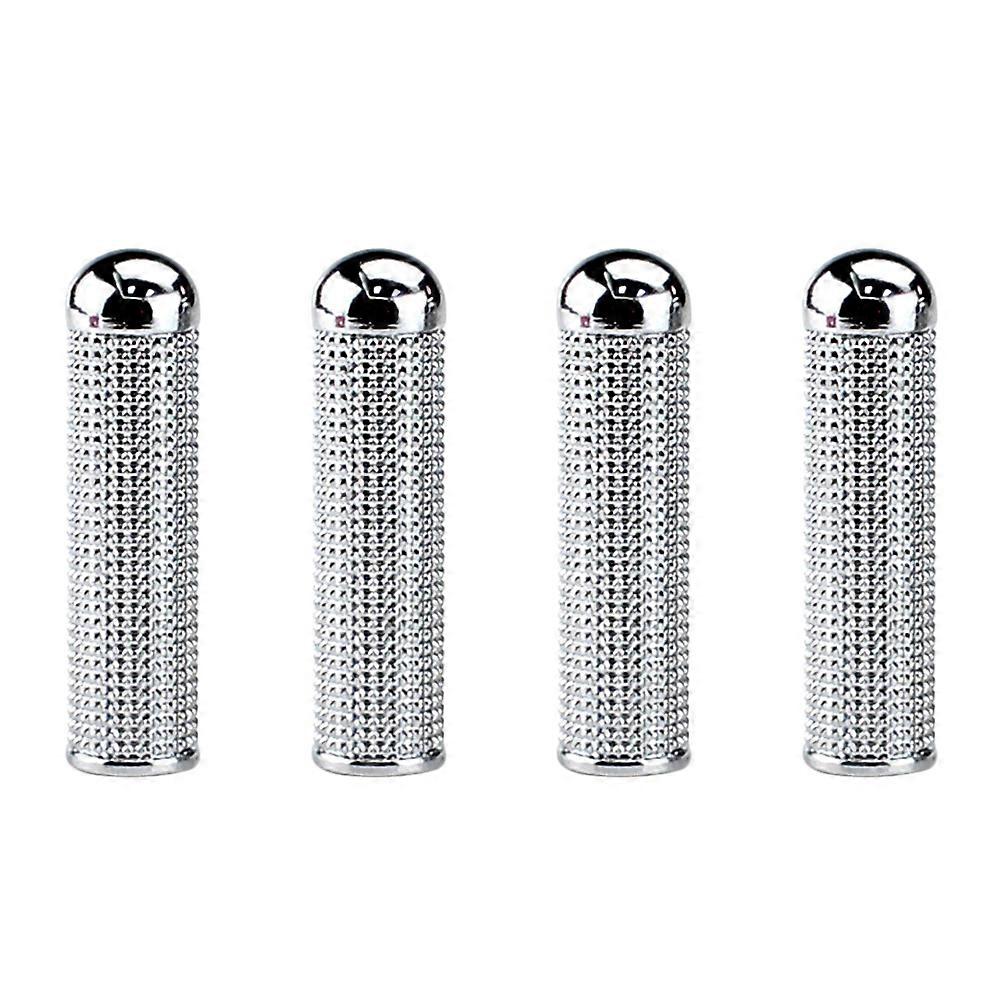 Door Lock Knobs for Vehicles Car Door Components Corrosion Resistant Aluminum Alloy 4Pcs