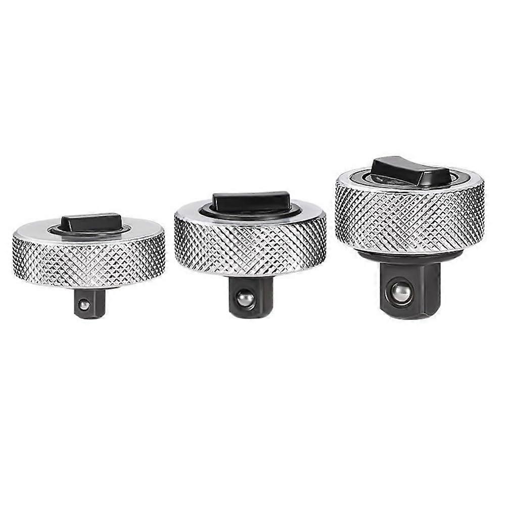 Double Sided Ratchet Wrench Set with Thumb Wheel, 1/4, 3/8, 1/2 Drive, Hand Tool for Mechanical Repairs