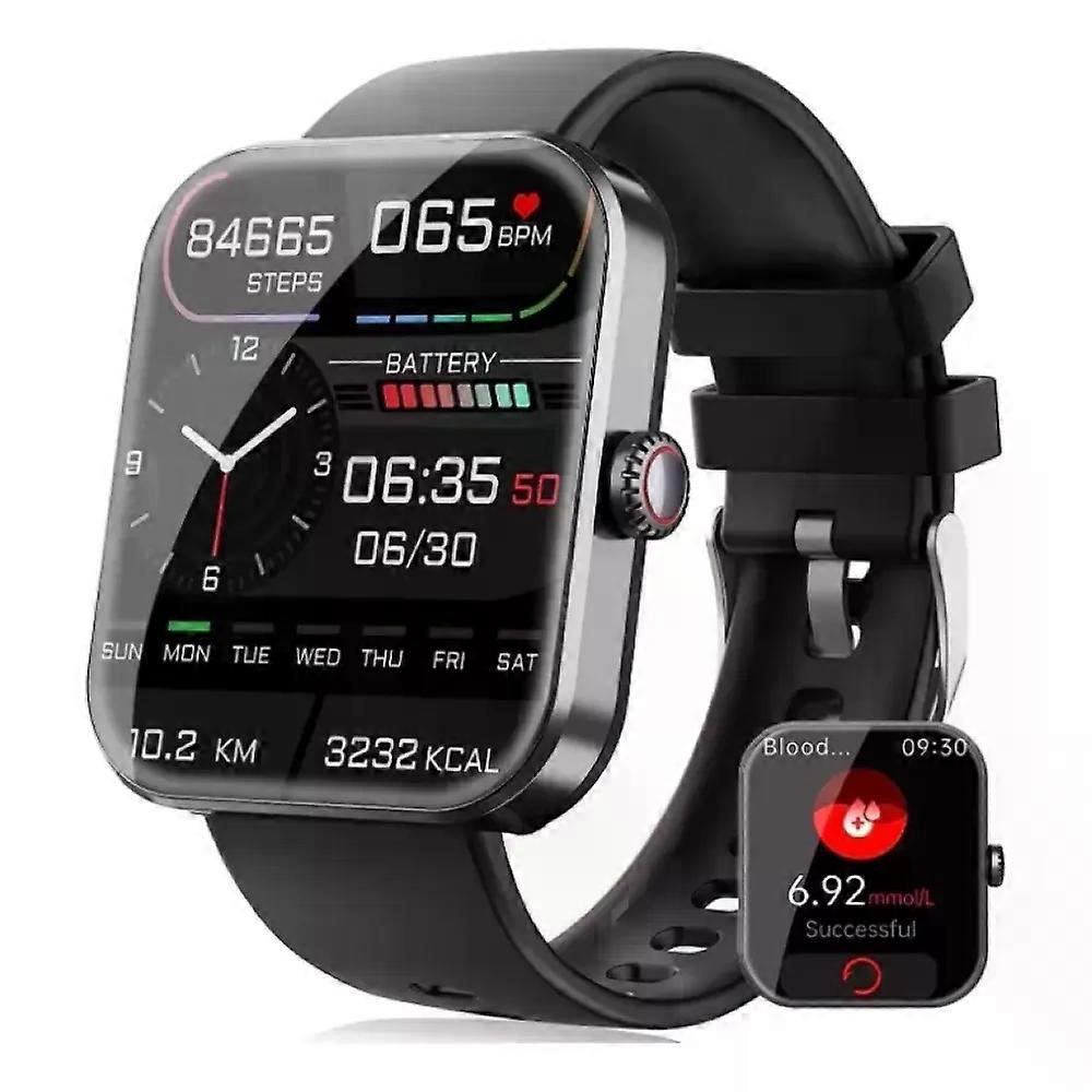 Noninvasive   Glucose Monitoring  - Continuous health tracking for glucose levels, heart rate, and  activities