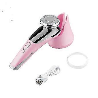 Heißes und kaltes Schönheitsinstrument Gesichtsmassage Schönheit Hautverjüngung Schönheitsinstrument (rosa)