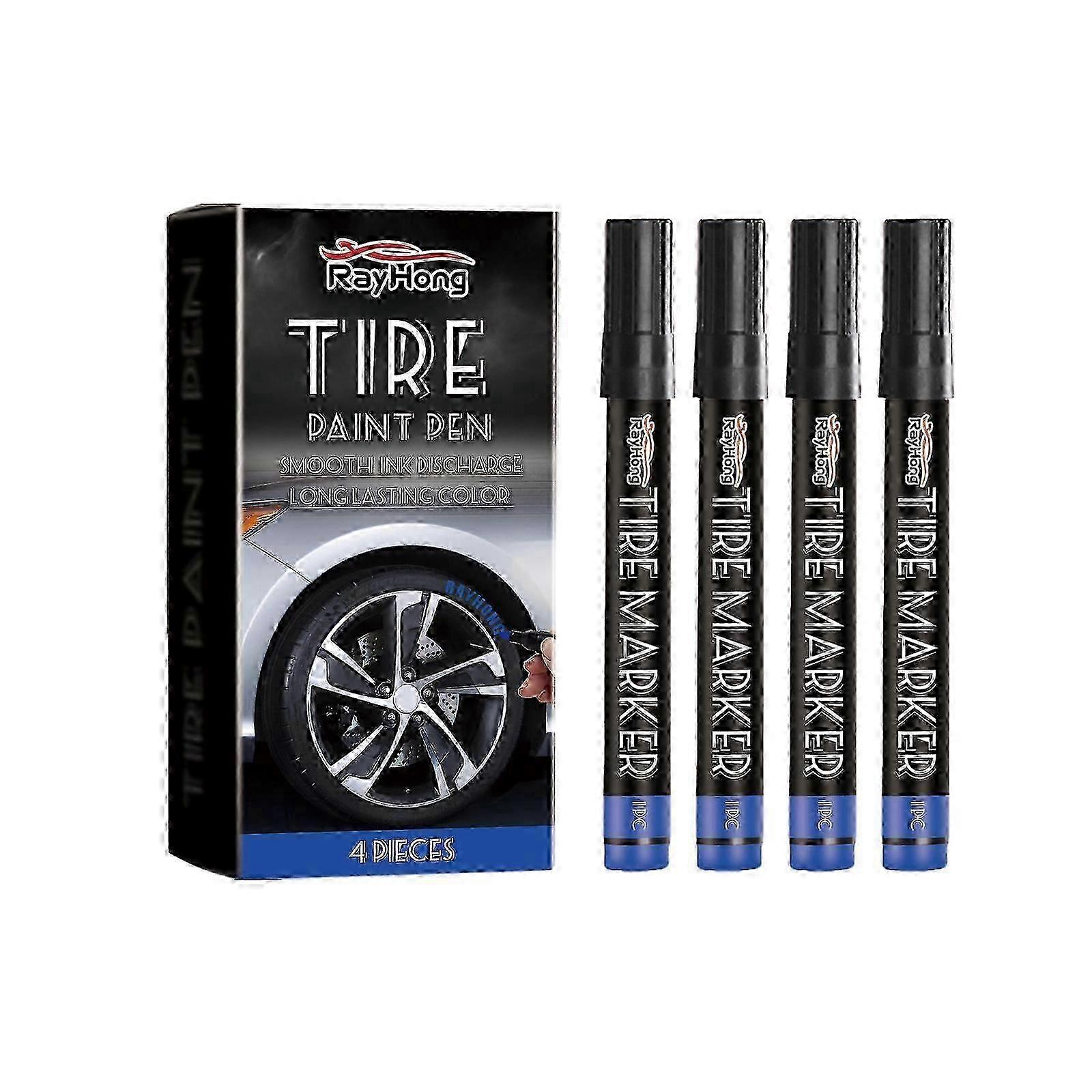 Car Tire Marker Creative Graffiti Design Cool Car With Home Quick-Drying Marker
