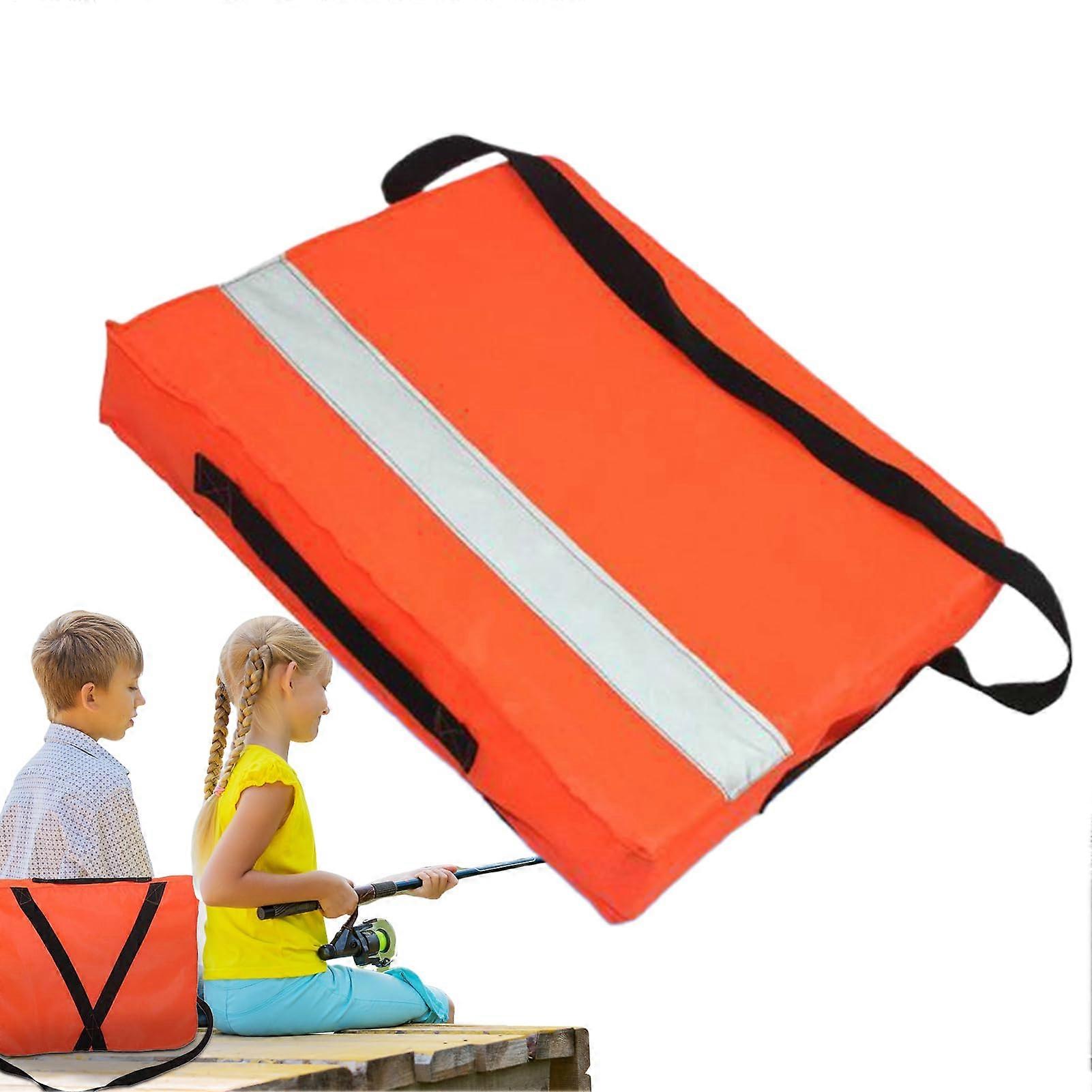 Boat Throwable Flotation Device  Floating Seat Block, Boat Seat Pad  Throwable Seat Cushion