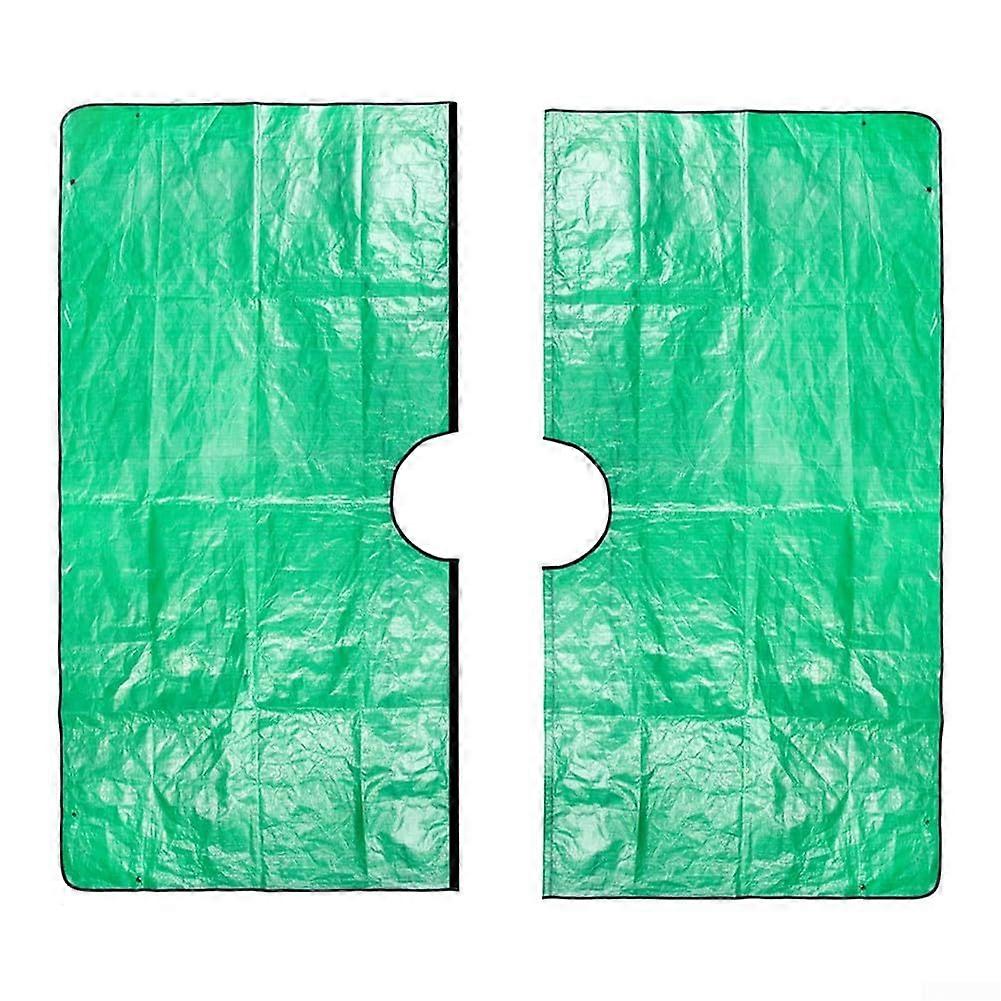 Tree Cutting Tarpaul, Comfortable and, Snap Ring Attachments